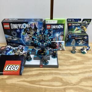 Lego Dimensions Game Starter Pack, Xbox 360 Game, Ninjago Set + Loose Legos